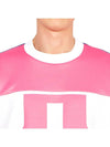 Jones Jones Crew Neck Sweatshirt Blue Pink - J.LINDEBERG - BALAAN 7