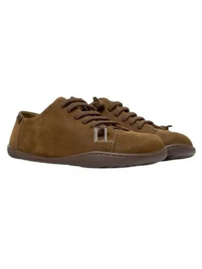 Peu Leather Low Top Sneakers Brown - CAMPER - BALAAN 2