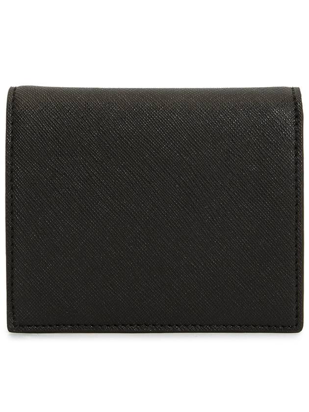 ORB Logo Half Wallet Black - VIVIENNE WESTWOOD - BALAAN 3