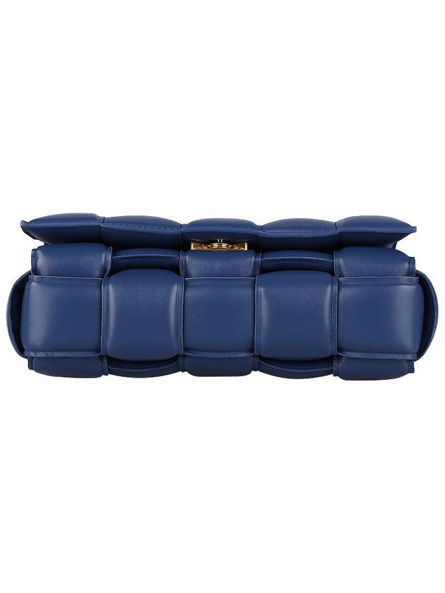 Gold Padded Cassette Cross Bag Navy - BOTTEGA VENETA - BALAAN 7