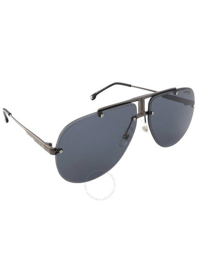 Carrera Grey Pilot Unisex Sunglasses CARRERA 1052/S 0V81/IR 65 - CARRERA - BALAAN 2