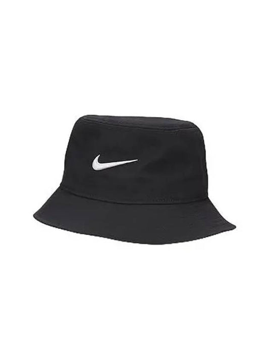 Apex Swoosh Bucket Hat Black - NIKE - BALAAN 2