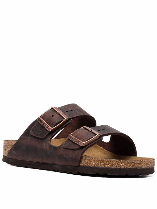 Arizona Oiled Leather Slipper Habana - BIRKENSTOCK - BALAAN 3