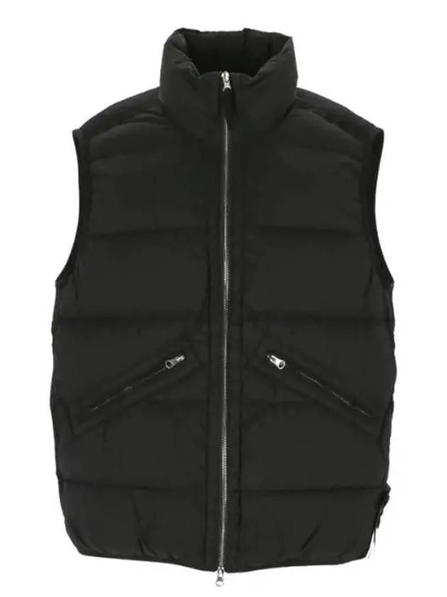 Seamless Tunnel Nylon Down Vest Black - STONE ISLAND - BALAAN 2