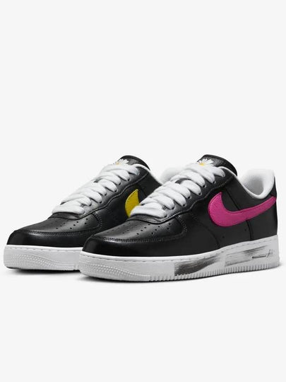 Air Force 1 Low Top Sneakers Black - NIKE - BALAAN 2