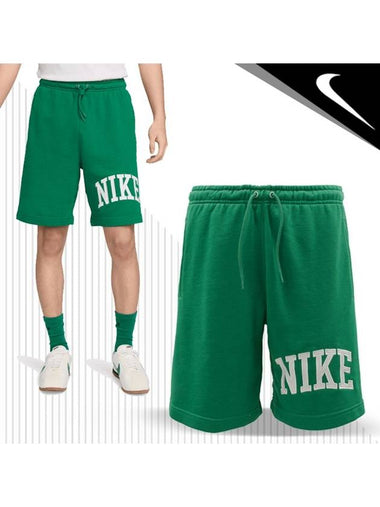 Club French Terry Shorts FQ4093365 Green R - NIKE - BALAAN 1