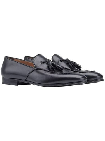 Ray RAE Tassel Loafer Black 0736645 - SALVATORE FERRAGAMO - BALAAN 1