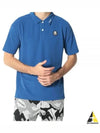 Golf Wear Men s Collar Short Sleeve T Shirt MLM 3B AP09 BLUE - MARK & LONA - BALAAN 2