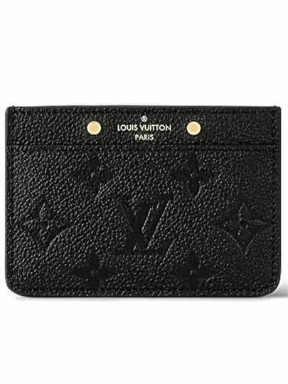 Monogram Empreinte Card Wallet Black - LOUIS VUITTON - BALAAN 2