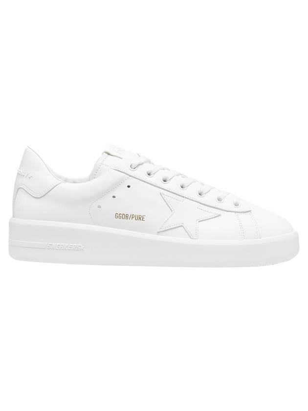 Purestar White Tab Sneakers White - GOLDEN GOOSE - BALAAN 1