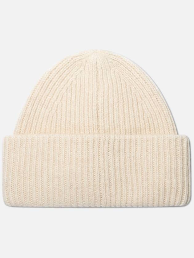 Small Face Logo Beanie Oatmeal Melange - ACNE STUDIOS - BALAAN 4