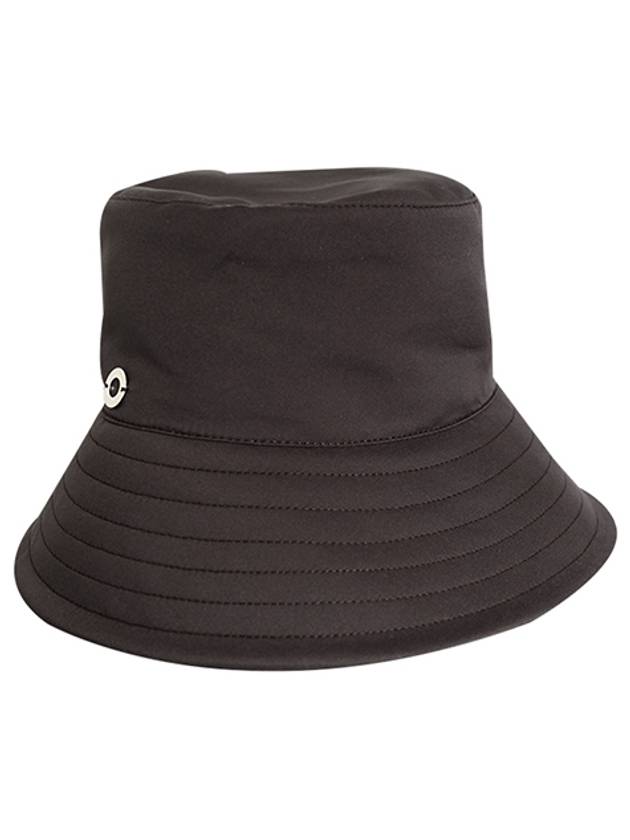 Zita Fisherman Bucket Hat Charcoal - LORO PIANA - BALAAN 4