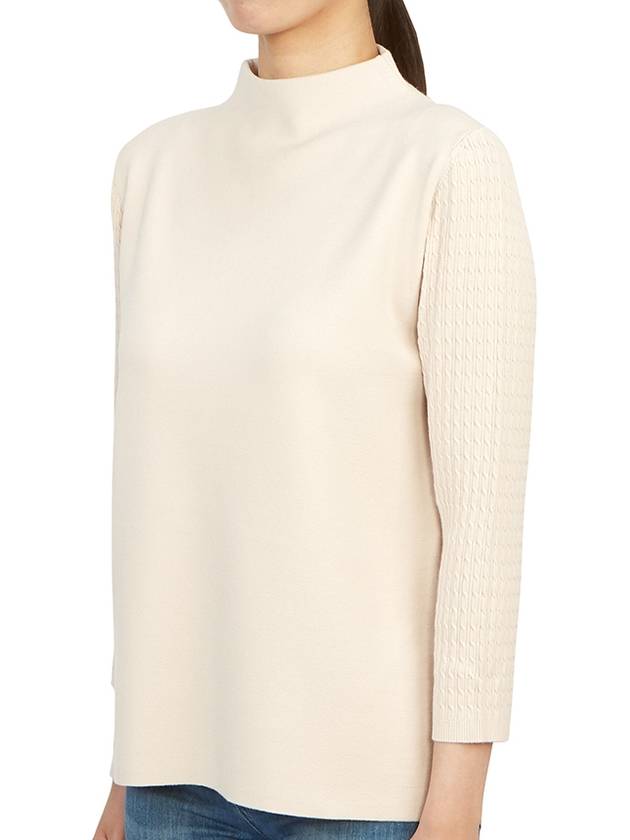 Cannes Knit Top Ivory - MAX MARA - BALAAN 3