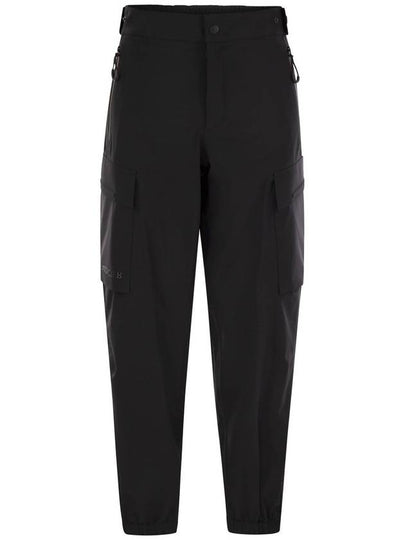 Grenoble Cargo Straight Pants Black - MONCLER - BALAAN 2