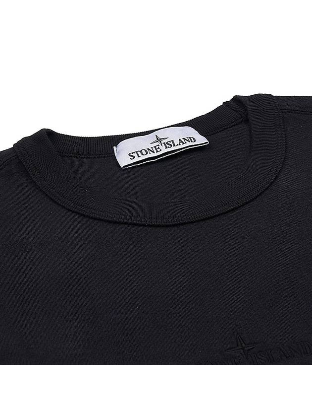 logo embroidery t-shirt 801520457 - STONE ISLAND - BALAAN 6