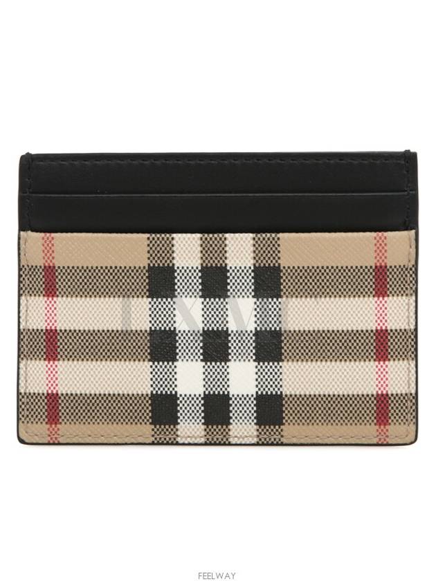 SANDON vintage check card holder 8057945 business - BURBERRY - BALAAN 4