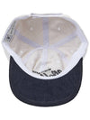 Wellness corduroy ball cap WELLNESS CLUB CORDUROY HAT BLACK WHITE - SPORTY & RICH - BALAAN 5