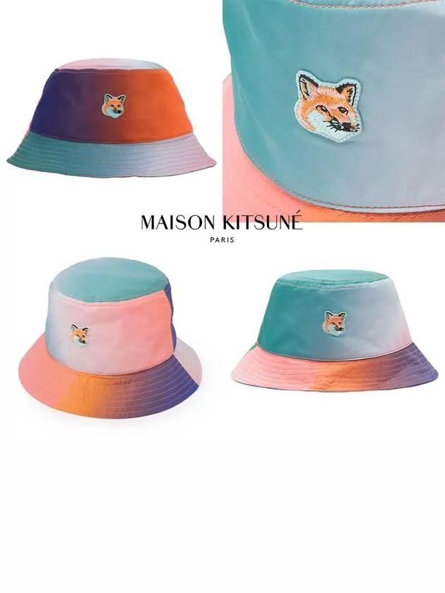 Hat Bucket Hat Fox Head Multicolor KU06105WQ4014 M111 - MAISON KITSUNE - BALAAN 1