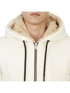 Classic Bunny Zip Up Hoodie Beige Lining White - MOOSE KNUCKLES - BALAAN 8