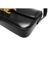 Celine 194143BF4 38NO Black Shiny Calfskin Triomphe Claude Shoulder Bag - CELINE - BALAAN 5