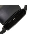 Saffiano Leather Shoulder Bag Black - PRADA - BALAAN 6