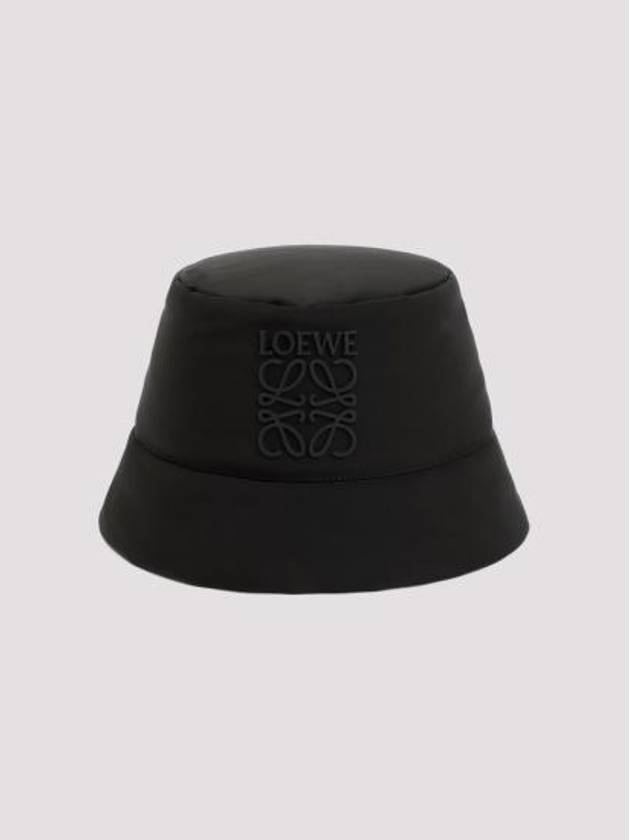 Puffer Nylon Bucket Hat Black - LOEWE - BALAAN 2