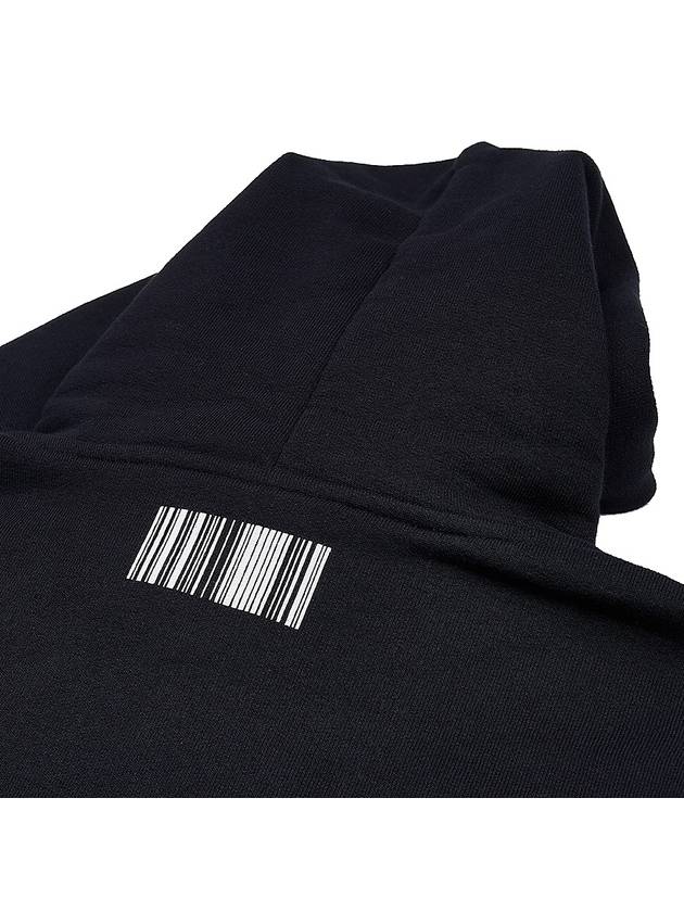 Yes No Barcode Print Hoodie Black - VETEMENTS - BALAAN 9