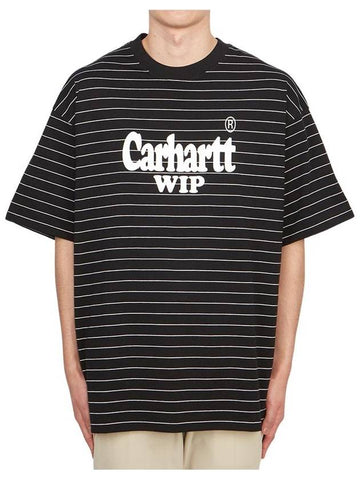 Olean Spree Men s Short Sleeve T Shirt I032850 1XOXX - CARHARTT WIP - BALAAN 1