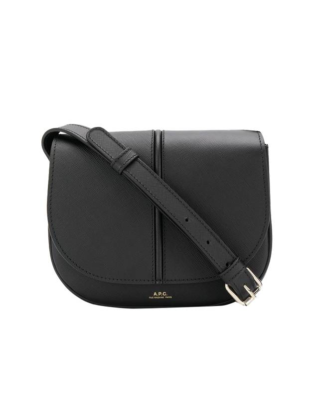 Betty Saffiano Cross Bag Black - A.P.C. - BALAAN 1