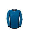 Aenergy FL ​​Long Sleeve T-shirt Blue - MAMMUT - BALAAN 1