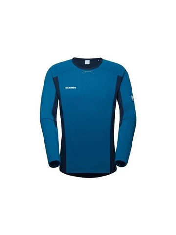 Aenergy FL ​​Long Sleeve T-shirt Blue - MAMMUT - BALAAN 1