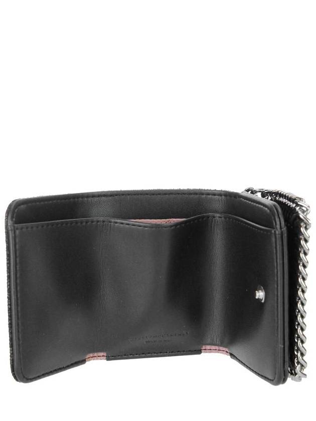 Falabella Chain Half Wallet Black - STELLA MCCARTNEY - BALAAN 4