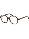 Glasses frame CL50089I 054 leopard horn rim square - CELINE - BALAAN 7