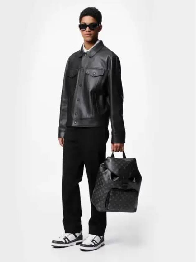 Montsouris Backpack Black - LOUIS VUITTON - BALAAN 2