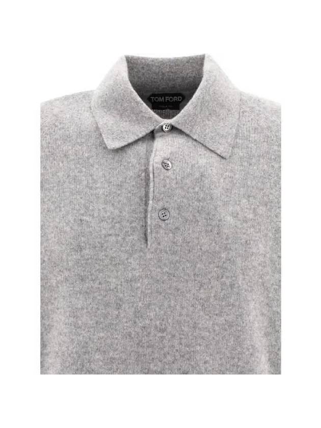 Cashmere Polo Knit KLP009YMK022F23IG280 - TOM FORD - BALAAN 3