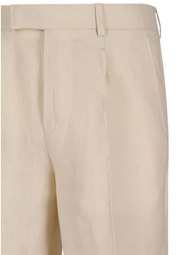 OASI LINEN PANTS - ERMENEGILDO ZEGNA - BALAAN 3