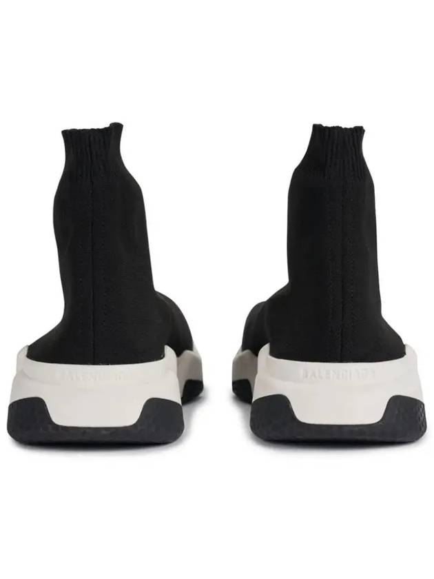 Speed Trainer  High Top Sneakers Black White - BALENCIAGA - BALAAN 5