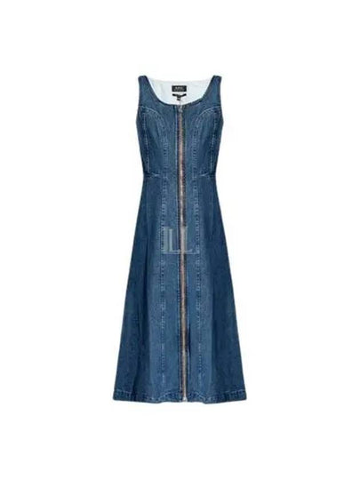 Ally Long Dress Stonewash Indigo - A.P.C. - BALAAN 2