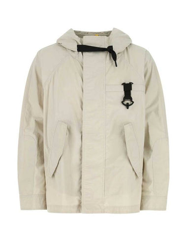 Hancock Hooded Jacket Butter - MONCLER - BALAAN 1