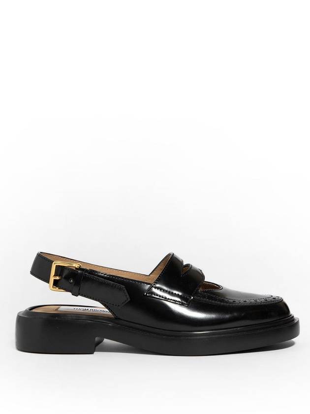 Leather Slingback Penny Loafer FFF172AL0043 - THOM BROWNE - BALAAN 6