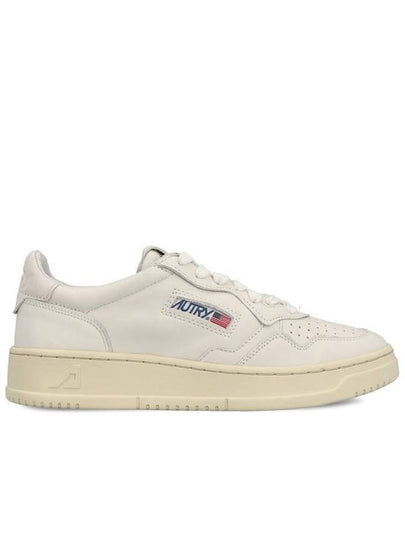 Medalist Goatskin Low Top Sneakers White - AUTRY - BALAAN 2