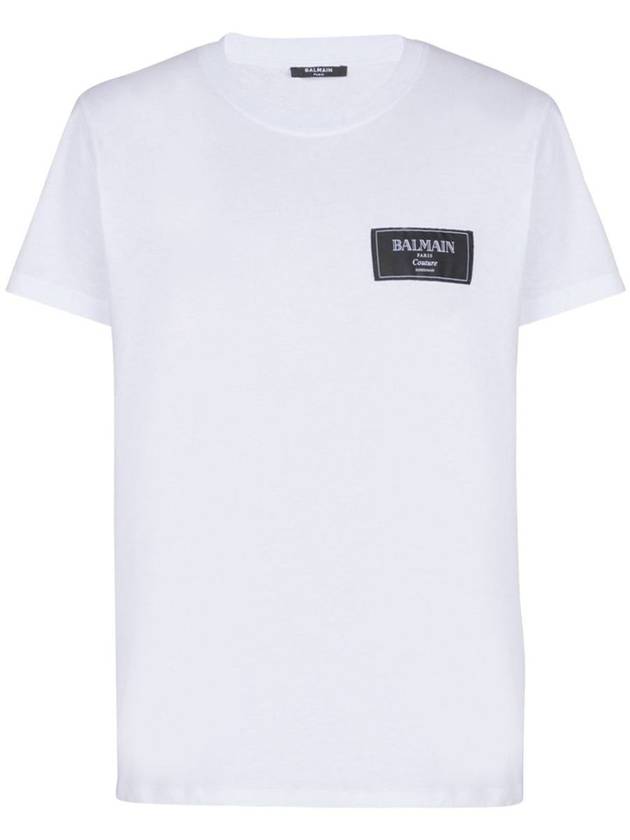 Balmain Coture Label T-Shirt - BALMAIN - BALAAN 1