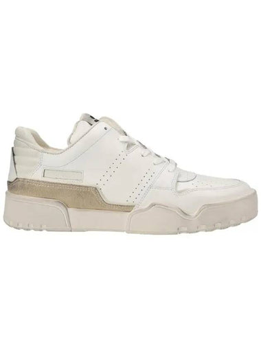 Emreeh leather low-top sneakers white - ISABEL MARANT - BALAAN 1