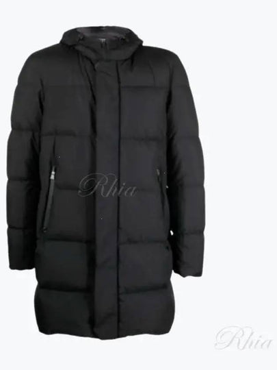 Men's Gore-Tex Infinium Windstopper Laminar Parka Black - HERNO - BALAAN 2