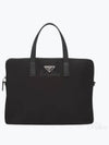 Men's Triangle Logo Briefcase Black - PRADA - BALAAN 2