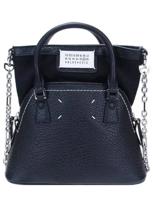 5AC Classique Micro Tote Bag Black - MAISON MARGIELA - BALAAN 2