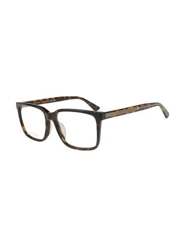 Rectangle Sunglasses Havana - GUCCI - BALAAN 4