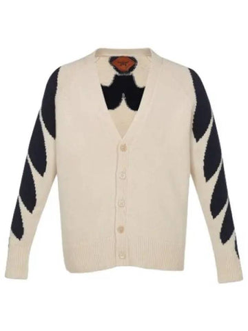 Intarsia Laurel Cardigan - MCM - BALAAN 1