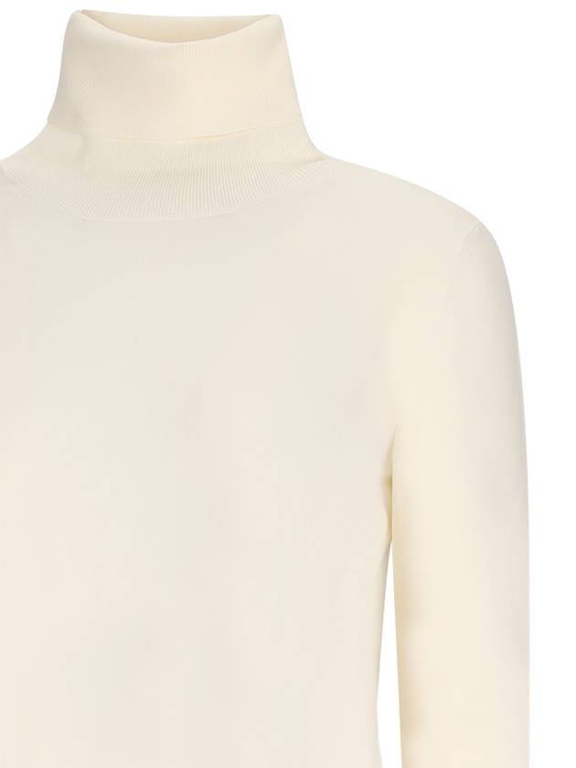 HIGH-NECK RIBBED SWEATER - JIL SANDER - BALAAN 3