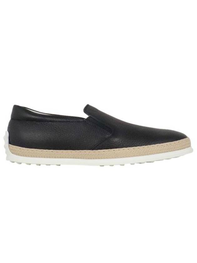 Men's Leather Slip-Ons Black - TOD'S - BALAAN 2